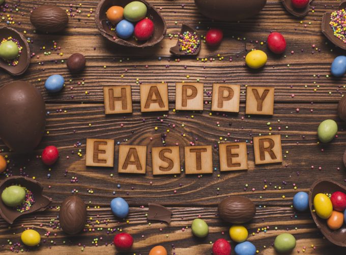 Wallpaper Easter, eggs, candy, chocolate, 5k, Food 771164917
